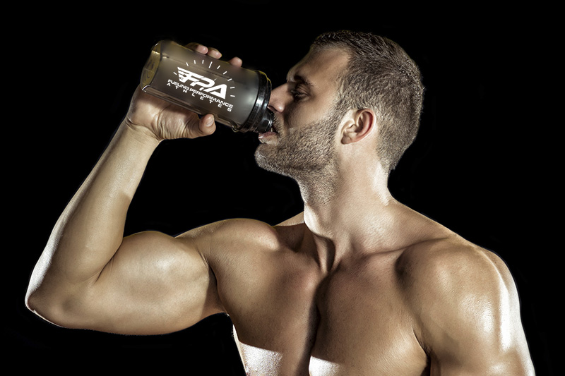 Man Drinking Protein Shake